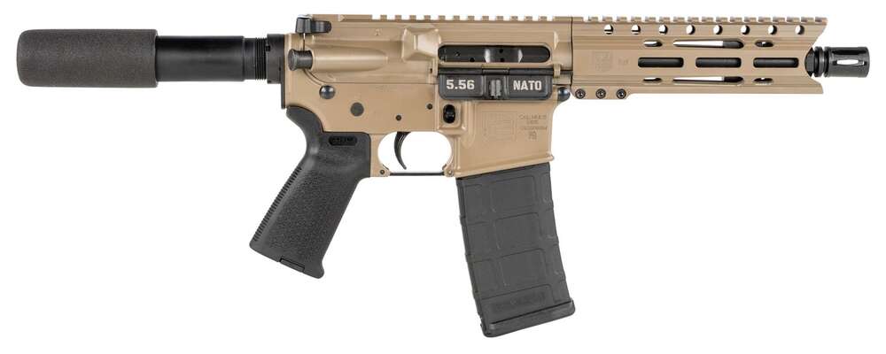 Handguns Diamondback Firearms 7" 223Rem|5.56NATO DIA DB1912K061  5.56 DB15      7  30R      CRB/FDE • Model: 7"